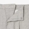Pantaloni dalla vestibilità comoda in tessuto fiammato Pantaloni dalla vestibilità comoda in tessuto fiammato
