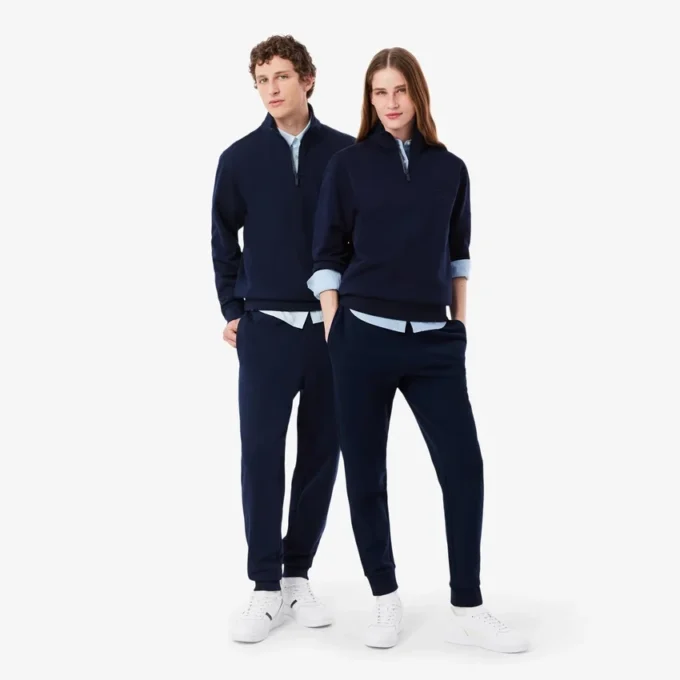 Pantaloni della tuta con marchio in rilievo Pantaloni della tuta con marchio in rilievo
