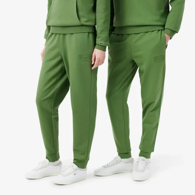 Pantaloni della tuta con marchio in rilievo Pantaloni della tuta con marchio in rilievo