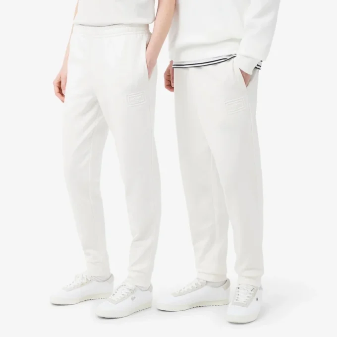 Pantaloni della tuta con marchio in rilievo Pantaloni della tuta con marchio in rilievo