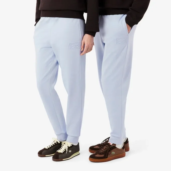 Pantaloni della tuta con marchio in rilievo Pantaloni della tuta con marchio in rilievo