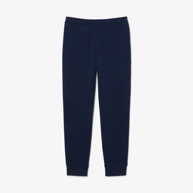 Pantaloni della tuta con marchio in rilievo Pantaloni della tuta con marchio in rilievo