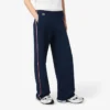 Pantaloni della tuta da donna a zampa a righe