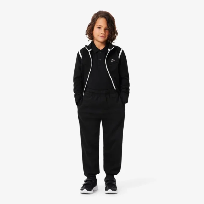 Pantaloni della tuta da sport per ragazzi con dettagli a righe Pantaloni della tuta da sport per ragazzi con dettagli a righe