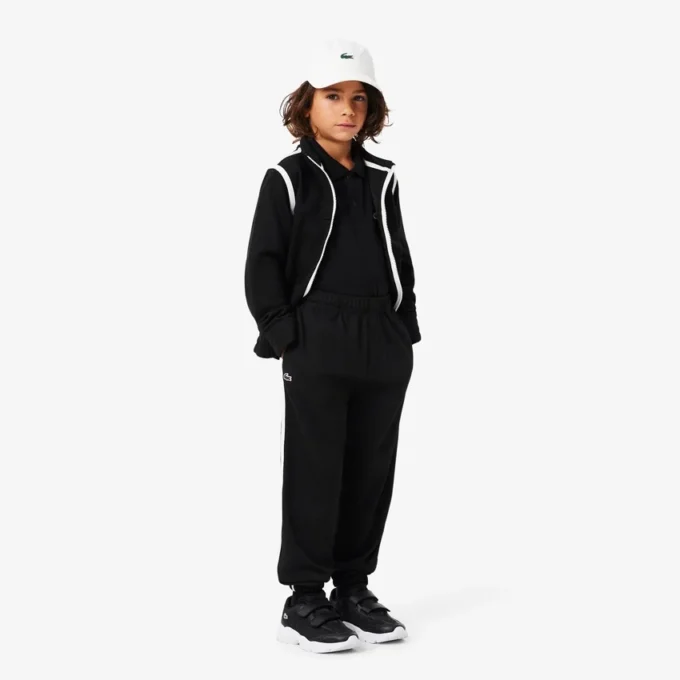 Pantaloni della tuta da sport per ragazzi con dettagli a righe Pantaloni della tuta da sport per ragazzi con dettagli a righe