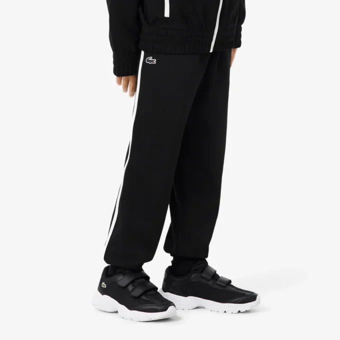 Pantaloni della tuta da sport per ragazzi con dettagli a righe Pantaloni della tuta da sport per ragazzi con dettagli a righe
