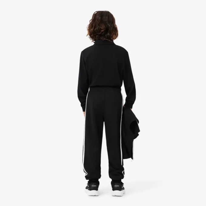 Pantaloni della tuta da sport per ragazzi con dettagli a righe Pantaloni della tuta da sport per ragazzi con dettagli a righe
