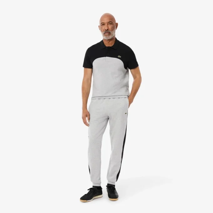 Pantaloni della tuta da uomo affusolati a blocchi di colore Pantaloni della tuta da uomo affusolati a blocchi di colore