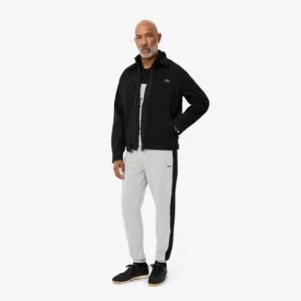 Pantaloni della tuta da uomo affusolati a blocchi di colore