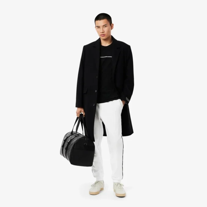 Pantaloni della tuta da uomo con bordi con logo Pantaloni della tuta da uomo con bordi con logo