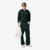 Pantaloni della tuta da uomo in raso a vestibilità ampia Pantaloni della tuta da uomo in raso a vestibilità ampia