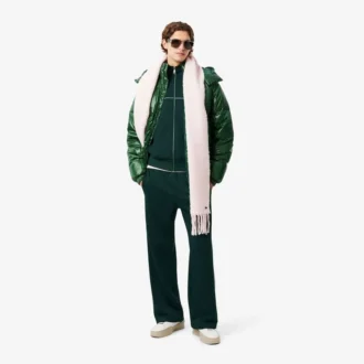 Pantaloni della tuta da uomo in raso a vestibilità ampia