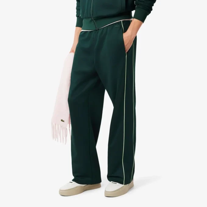 Pantaloni della tuta da uomo in raso a vestibilità ampia Pantaloni della tuta da uomo in raso a vestibilità ampia