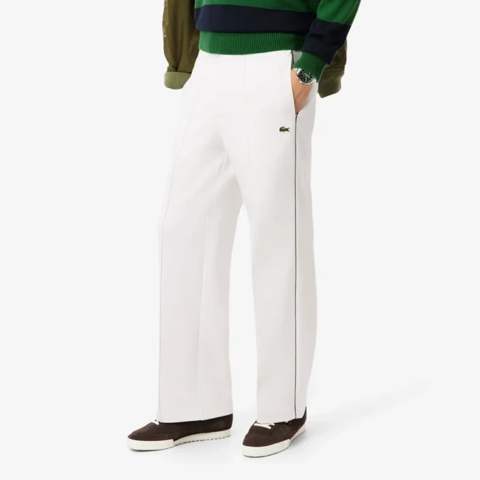 Pantaloni della tuta da uomo in twill a pieghe Pantaloni della tuta da uomo in twill a pieghe