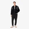 Pantaloni della tuta in jersey a gamba affusolata Pantaloni della tuta in jersey a gamba affusolata