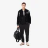 Pantaloni della tuta in jersey a gamba affusolata Pantaloni della tuta in jersey a gamba affusolata