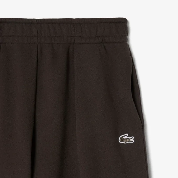 Pantaloni della tuta in pile a gamba larga da donna