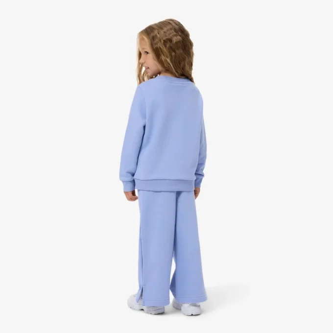 Pantaloni della tuta in pile a zampa per bambina Pantaloni della tuta in pile a zampa per bambina