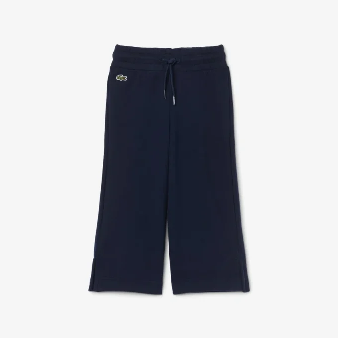 Pantaloni della tuta in pile a zampa per bambina Pantaloni della tuta in pile a zampa per bambina