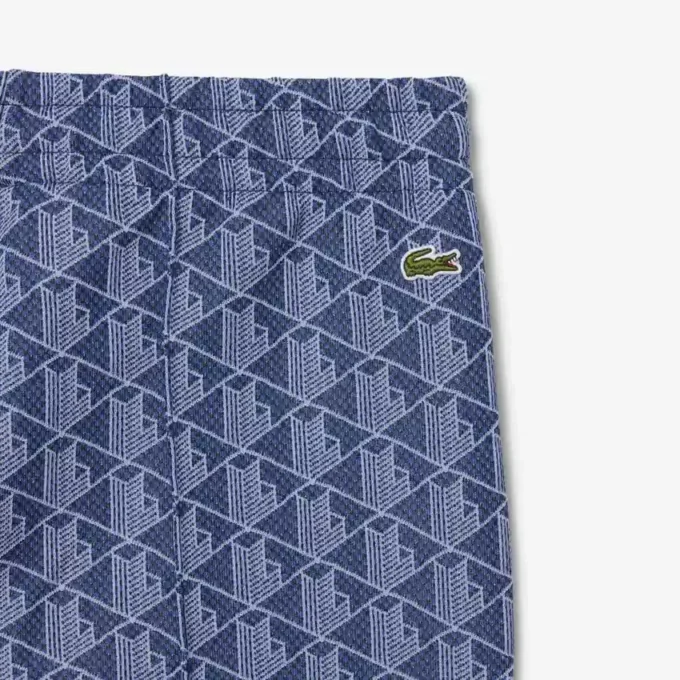 Pantaloni della tuta svasati da donna con monogramma