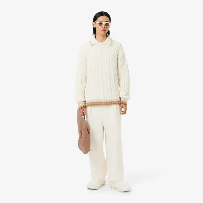 Pantaloni in lana sartoriali dalla vestibilità regolare della collezione Runway Pantaloni in lana sartoriali dalla vestibilità regolare della collezione Runway