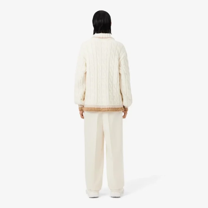 Pantaloni in lana sartoriali dalla vestibilità regolare della collezione Runway Pantaloni in lana sartoriali dalla vestibilità regolare della collezione Runway