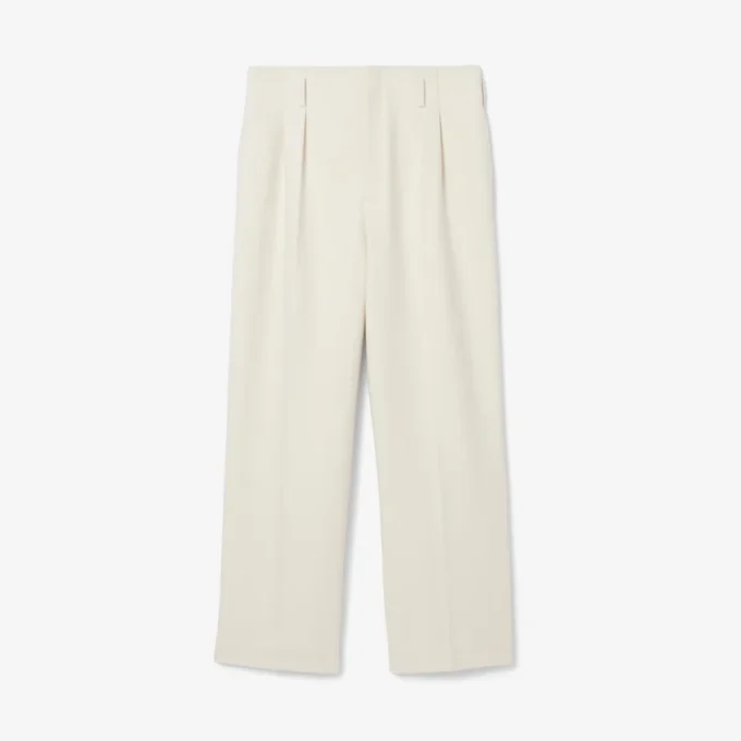 Pantaloni in lana sartoriali dalla vestibilità regolare della collezione Runway Pantaloni in lana sartoriali dalla vestibilità regolare della collezione Runway