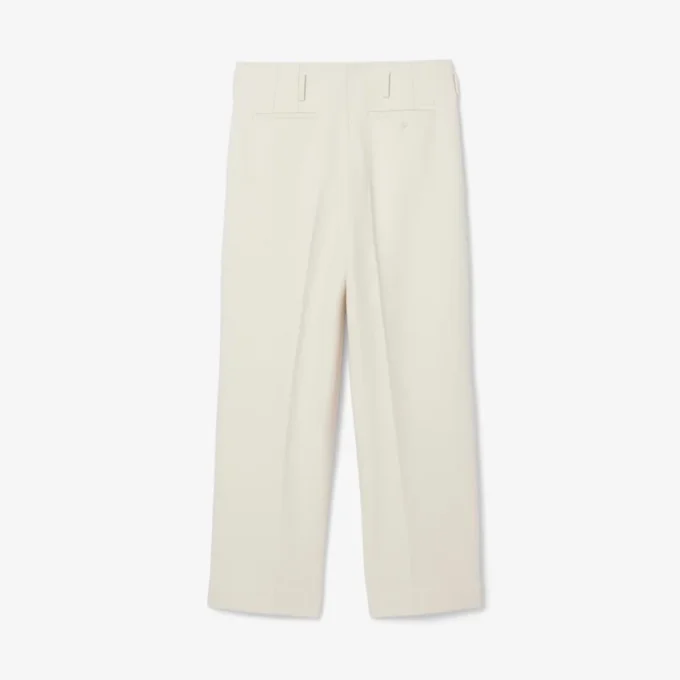 Pantaloni in lana sartoriali dalla vestibilità regolare della collezione Runway Pantaloni in lana sartoriali dalla vestibilità regolare della collezione Runway