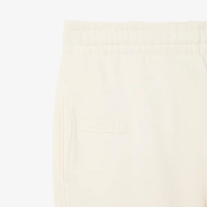 Pantaloni in pile da donna con logo in rilievo Pantaloni in pile da donna con logo in rilievo