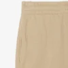 Pantaloni in pile da donna con logo in rilievo Pantaloni in pile da donna con logo in rilievo