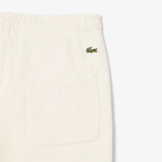 Pantaloni in pile da donna con logo in rilievo Pantaloni in pile da donna con logo in rilievo
