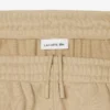 Pantaloni in pile da donna con logo in rilievo Pantaloni in pile da donna con logo in rilievo