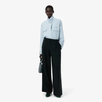 Pantaloni larghi in misto lana The Blend della collezione Runway