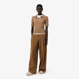 Pantaloni larghi in misto lana The Blend della collezione Runway