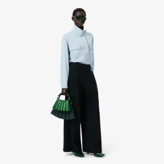 Pantaloni larghi in misto lana The Blend della collezione Runway