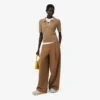 Pantaloni larghi in misto lana The Blend della collezione Runway