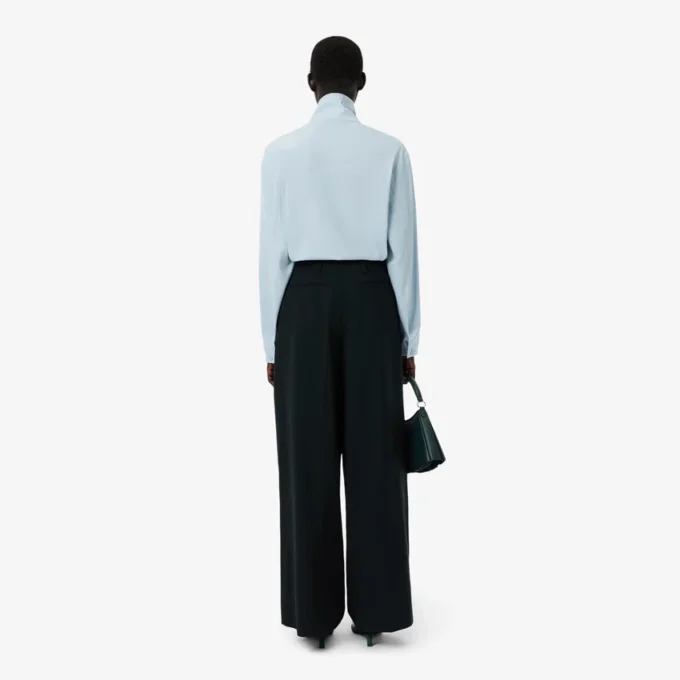 Pantaloni larghi in misto lana The Blend della collezione Runway