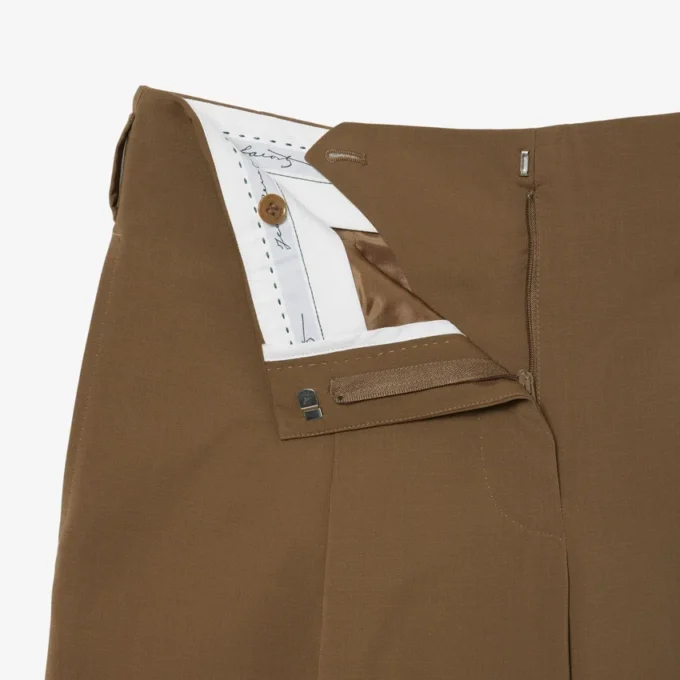 Pantaloni larghi in misto lana The Blend della collezione Runway