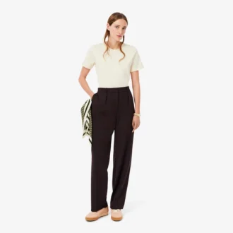 Pantaloni oversize in misto lana The Blend