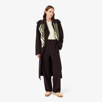 Pantaloni oversize in misto lana The Blend