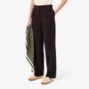 Pantaloni oversize in misto lana The Blend