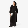 Pantaloni oversize in raso elasticizzato
