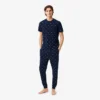 Pantaloni pigiama da uomo in cotone stampato Pantaloni pigiama da uomo in cotone stampato