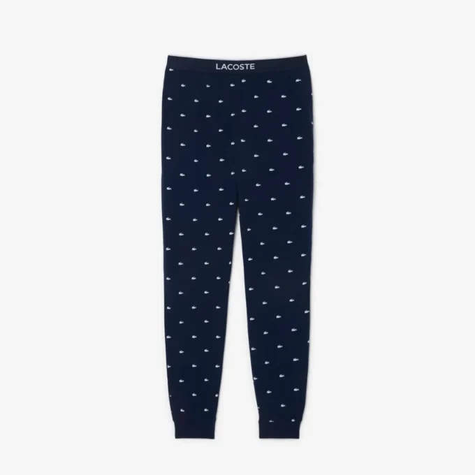 Pantaloni pigiama da uomo in cotone stampato Pantaloni pigiama da uomo in cotone stampato