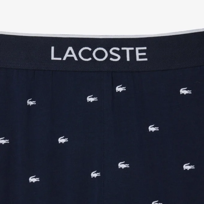 Pantaloni pigiama da uomo in cotone stampato Pantaloni pigiama da uomo in cotone stampato