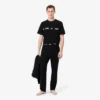 Pantaloni pigiama da uomo in jersey di cotone Pantaloni pigiama da uomo in jersey di cotone