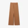 Pantaloni sartoriali in lana dal taglio ampio ispirati alle passerelle Pantaloni sartoriali in lana dal taglio ampio ispirati alle passerelle