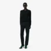 Pantaloni sartoriali in misto lana dal taglio dritto della collezione Runway