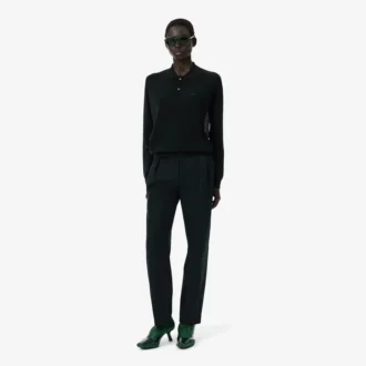 Pantaloni sartoriali in misto lana dal taglio dritto della collezione Runway