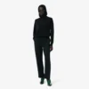 Pantaloni sartoriali in misto lana dal taglio dritto della collezione Runway